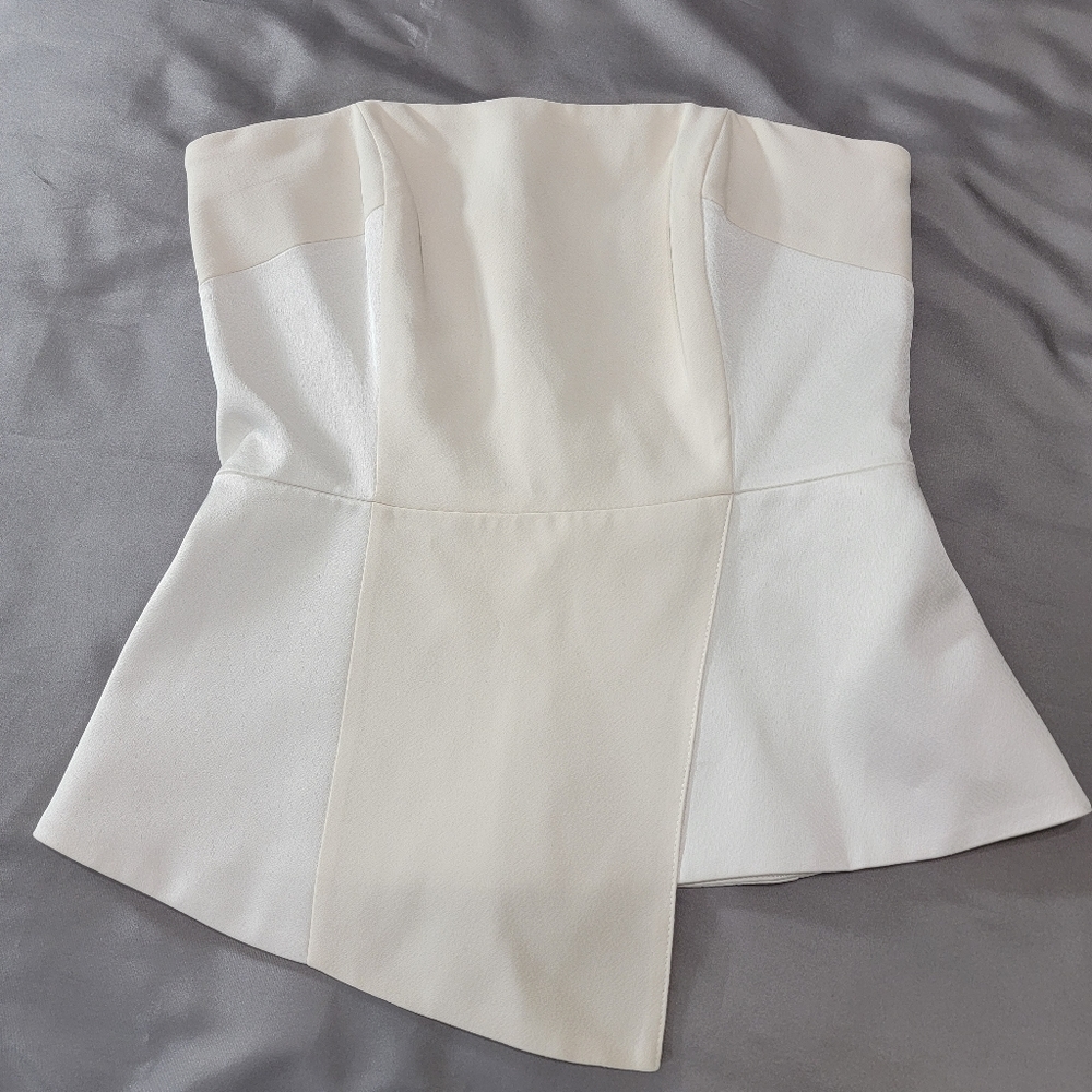 NWT White House Black Market strapless top